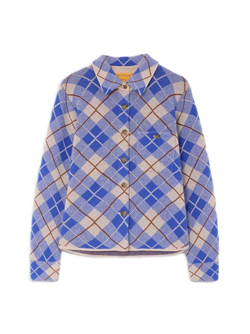 dylanplaid shirt GUEST IN RESIDENCE | W49610AMRSVRCO RESERVOIRCOMBO